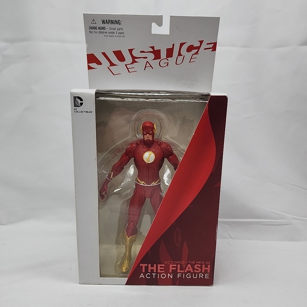 DC Comics Essentials The Flash Action Figure, New, Sealed In Box